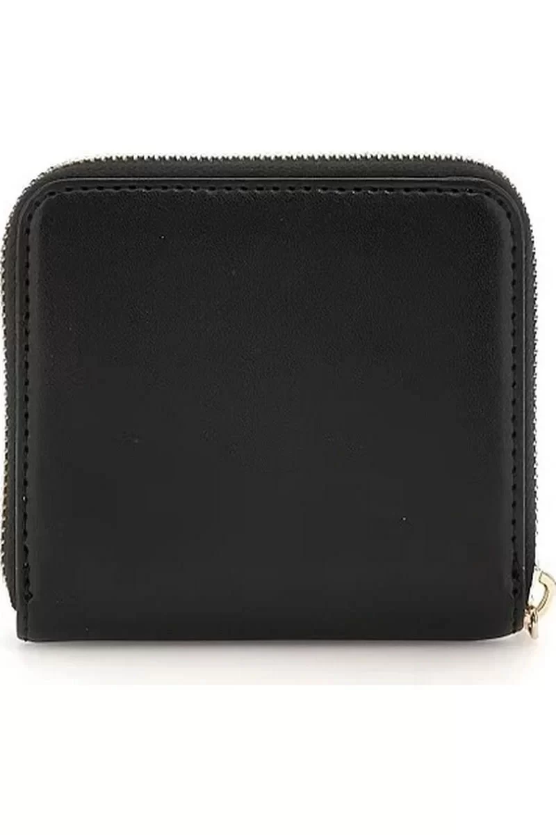 Guess Laurel Slg Small Zıp Around Kadın Siyah Cüzdan SWVC8500137-BLA