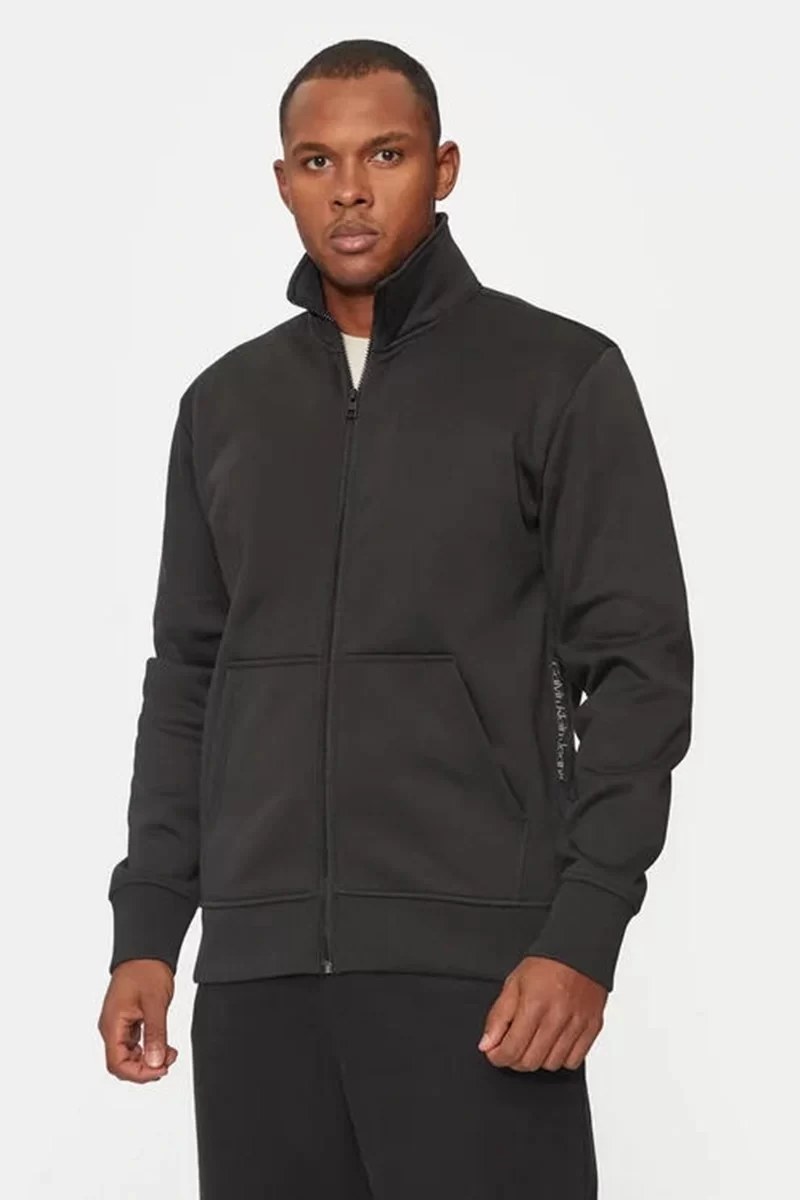 Calvin Klein  Erkek Regular Fit Siyah Ceket