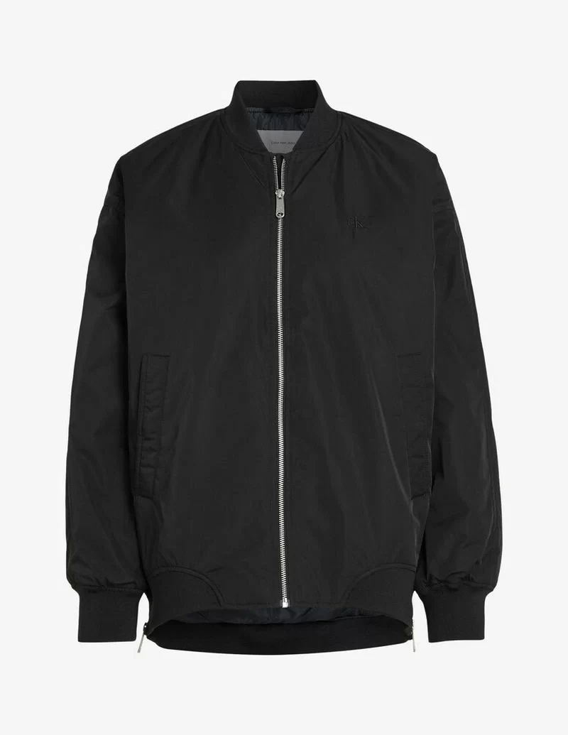 Calvin Klein  Kadın Bomber Siyah Ceket