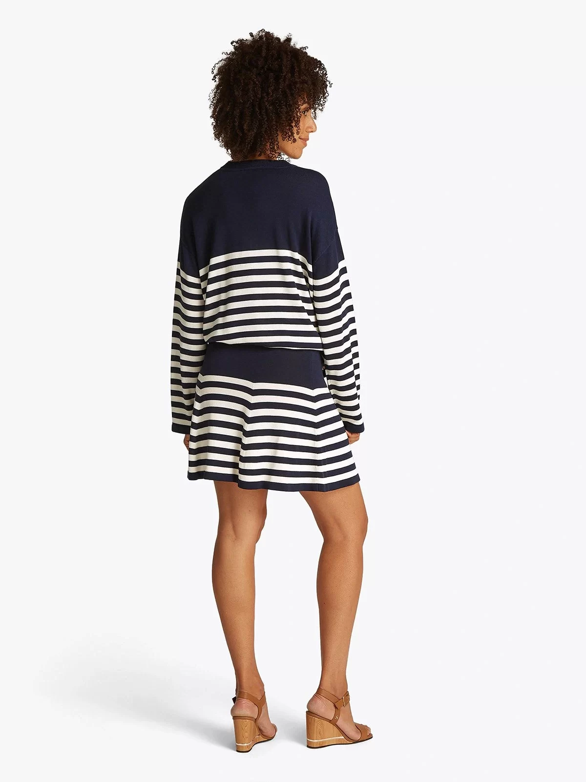 Tommy Hilfiger Kadın Lyocell İpek Karışımlı Mini Etek