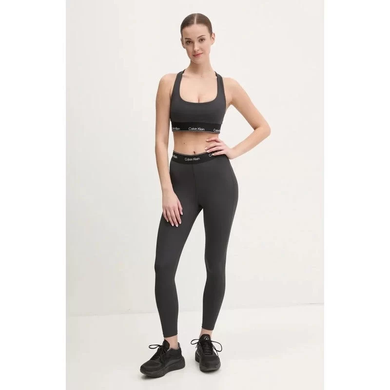 Calvin Klein Kadın Siyah Seamless Logolu Tayt