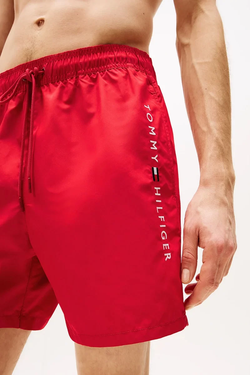 Tommy Hilfiger  Erkek  Kırmızı   Şort Mayo