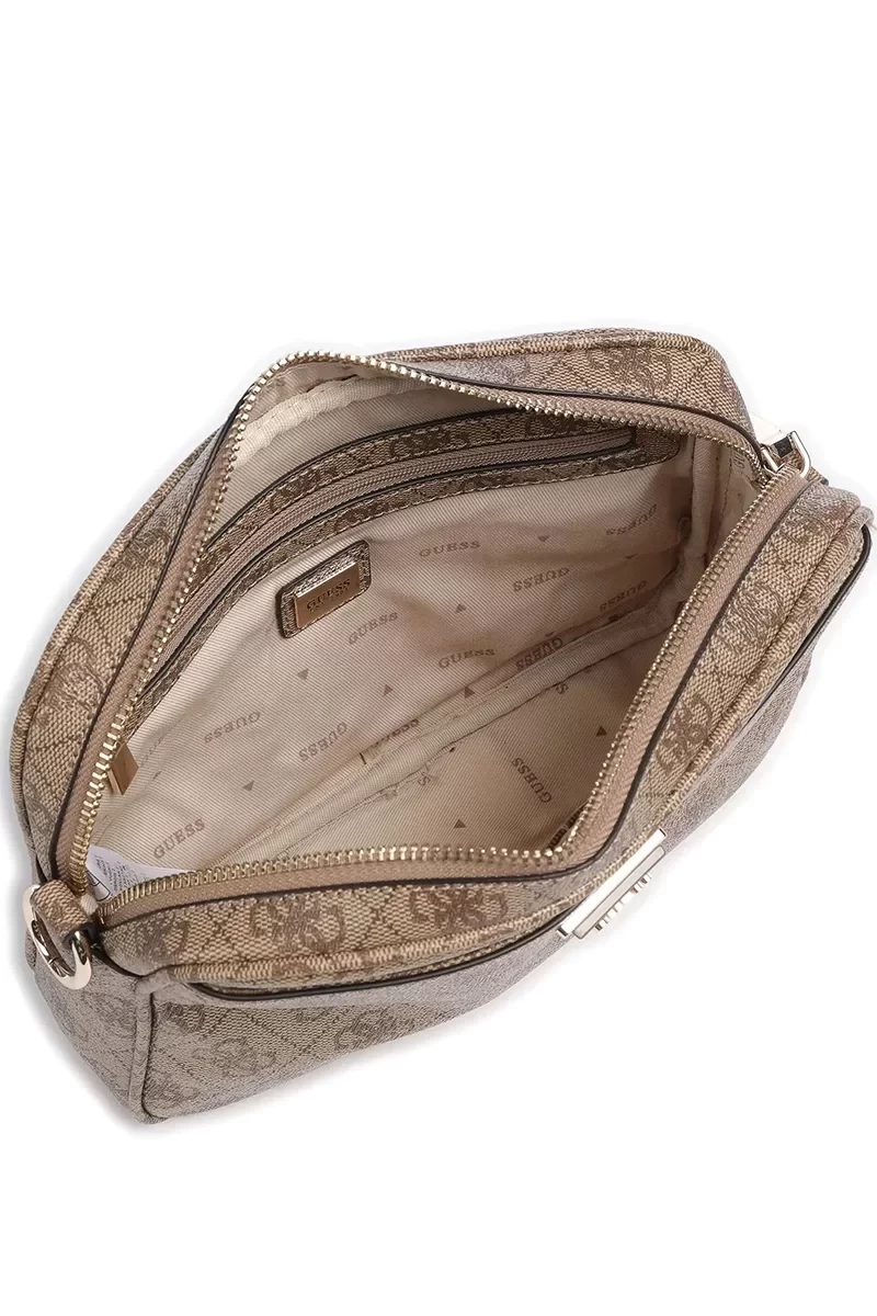 Guess Merıdıan Camera Bag Kadın Kahverengi Çapraz Çanta HWSG8778140-LTL