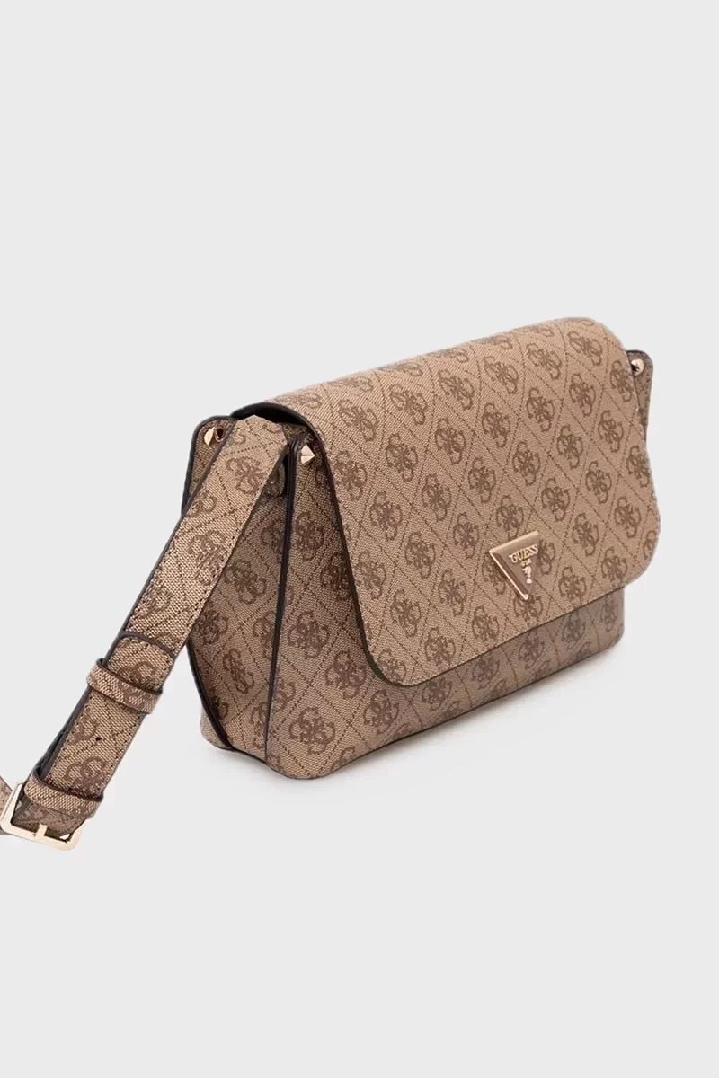 Guess Merıdıan Flap Crossbody Kadın Kahverengi Çapraz Çanta HWSG8778200-LTL
