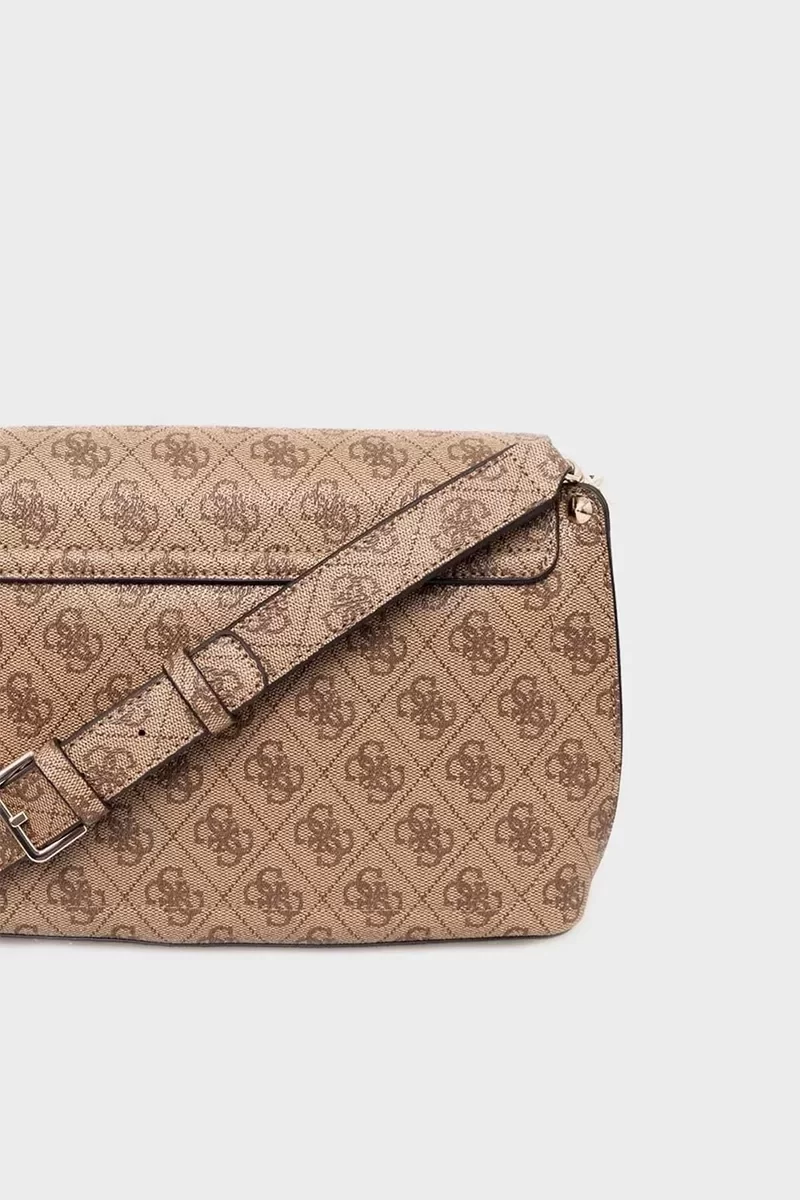 Guess Merıdıan Flap Crossbody Kadın Kahverengi Çapraz Çanta HWSG8778200-LTL