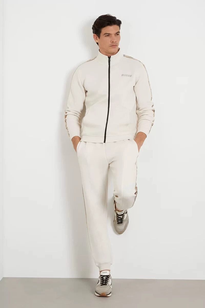 Guess Mıckey Cuff Pant Erkek Bej Eşofman Altı Z2YB09KB3P2-G9L9