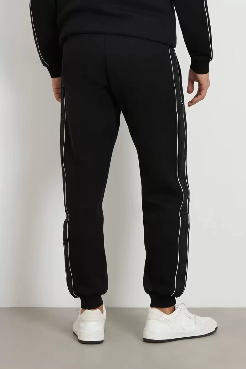 Guess Mıckey Cuff Pant Erkek Siyah Eşofman Altı Z2YB09KB3P2-JBLK