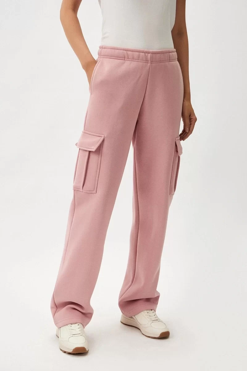 Guess Kadın Pembe Mıdge Jogger Pantolon
