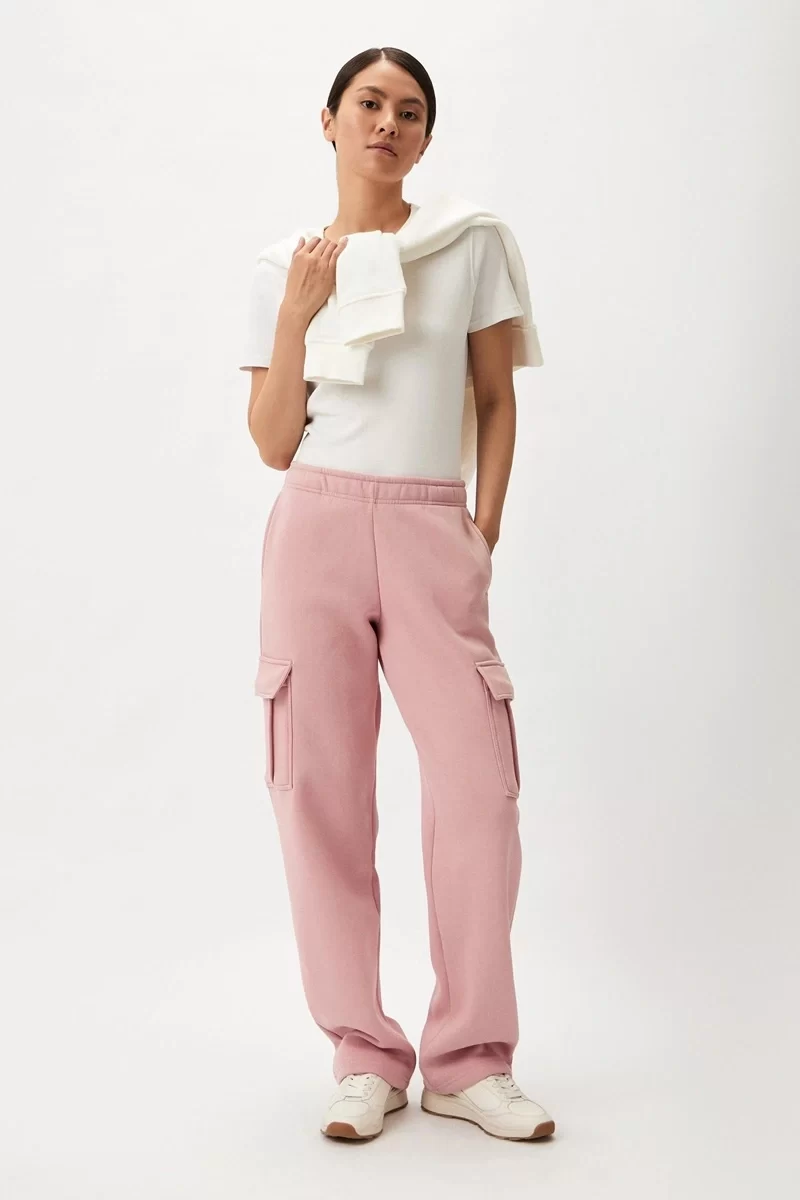 Guess Kadın Pembe Mıdge Jogger Pantolon