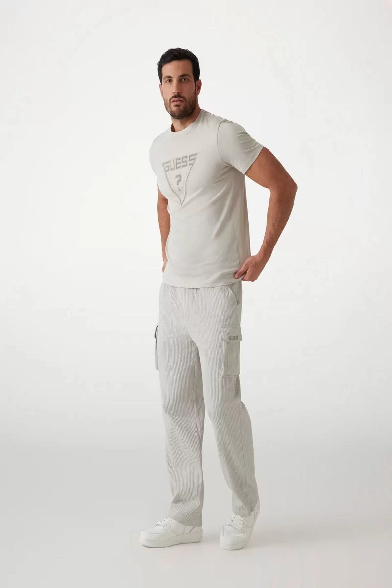 Guess Mıdway Cn T-Shırt Erkek Gri T-Shirt Z5RI03I3Z14-G9H6
