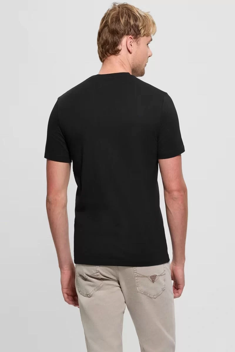 Guess Mıdway Cn T-Shırt Erkek Siyah T-Shirt Z5RI03I3Z14-JBLK