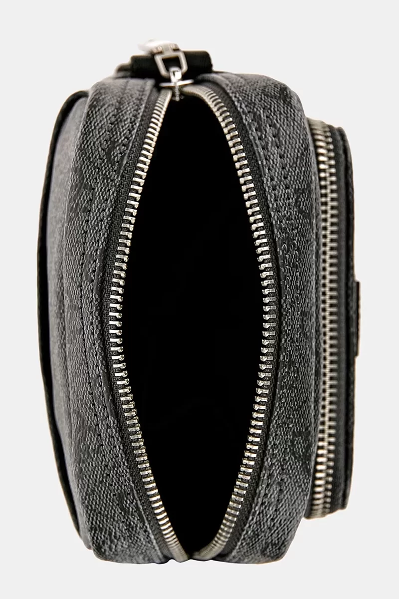 Guess Mılano Xbody Double Pckt Erkek Siyah Omuz Çantası HMEVZLP3163-BLA