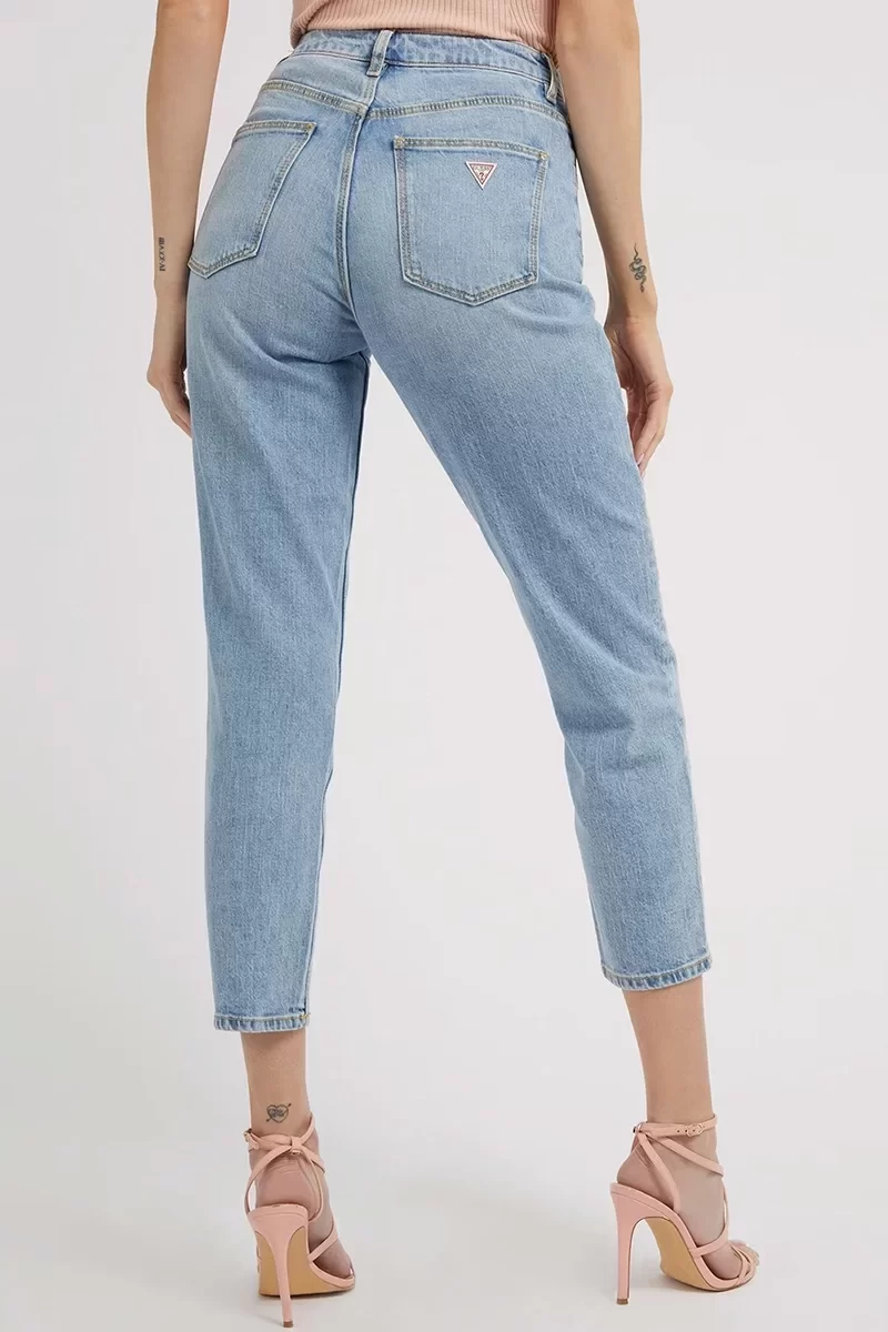 Guess Mom Jean Kadın Mavi Jeans W2YA21D4NH6-AULI