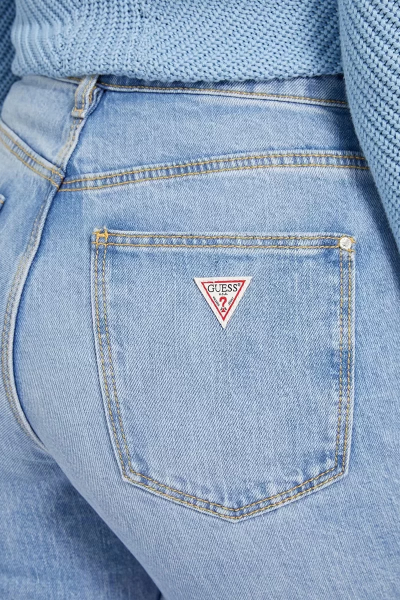 Guess Mom Jean Kadın Mavi Jeans W2YA21D4NH6-AULI