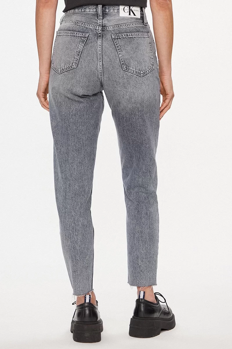 Calvin Klein MOM JEAN Kadın Gri Jeans J20J222768-1BZ