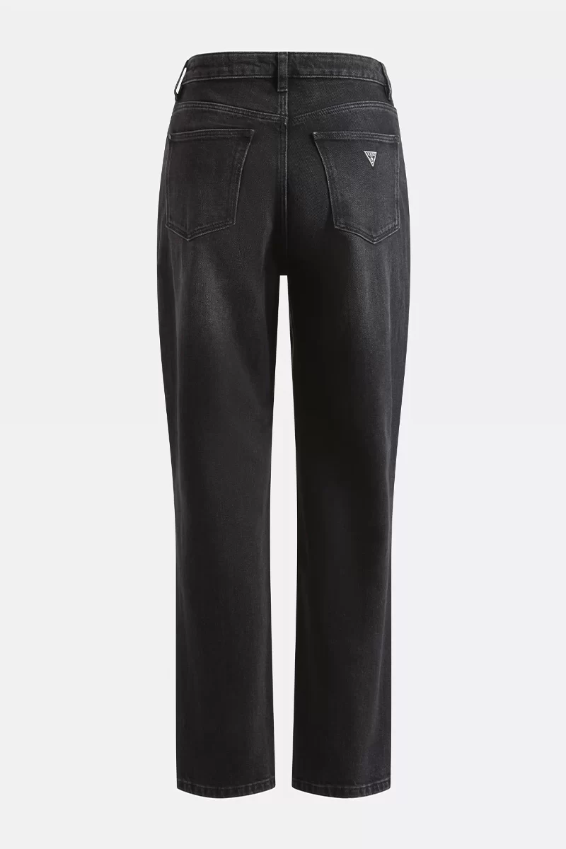 Guess Mom Jean Kadın Siyah Pantolon W2YA21D4QD1-AUBK