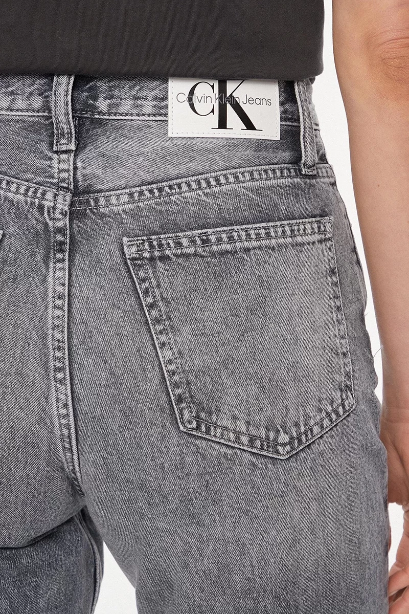 Calvin Klein MOM JEAN Kadın Gri Jeans J20J222768-1BZ