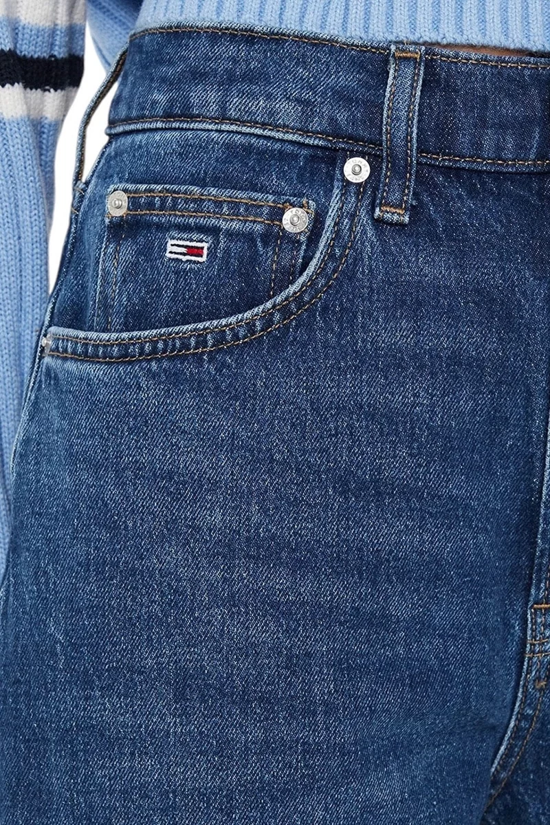 Tommy Jeans Kadın Mavi Kot Pantolon