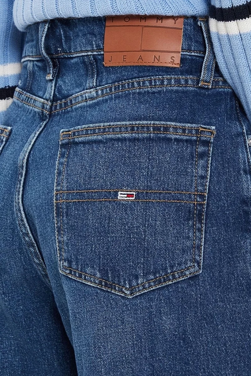 Tommy Jeans Kadın Mavi Kot Pantolon