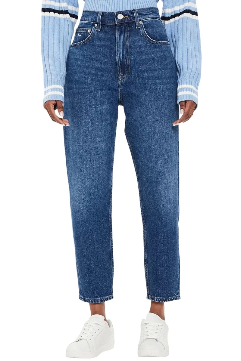 Tommy Jeans Kadın Mavi Kot Pantolon