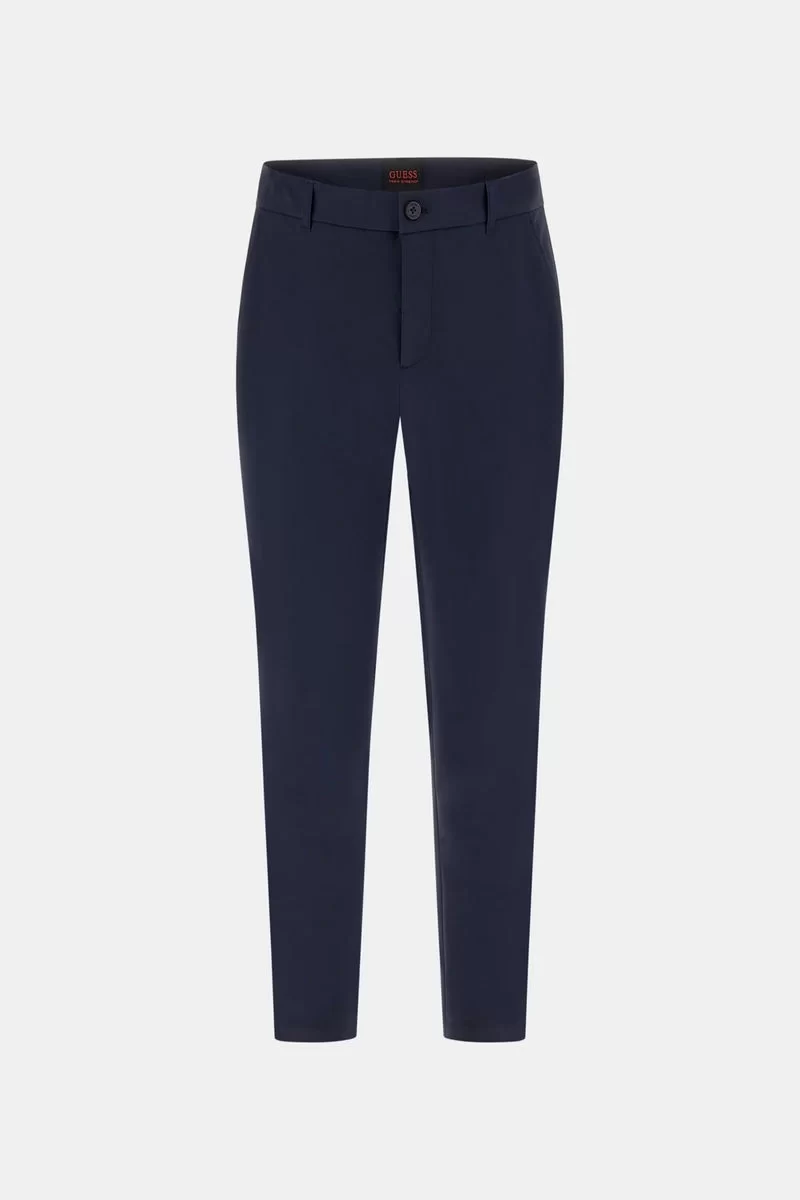 Guess Erkek Mavi Lacivert Myron Chino Pantolon