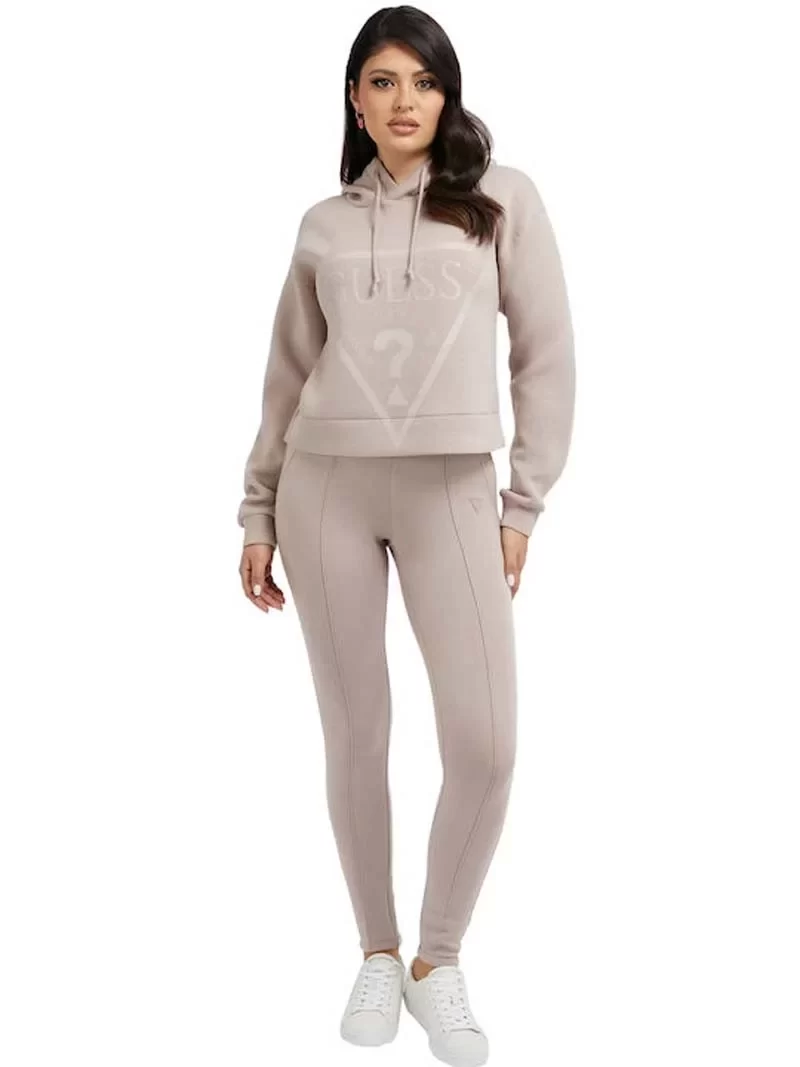 Guess New Alısa Hooded Sweatshırt Kadın Gri Sweatshirt V2YQ08K7UW2-G4Q9