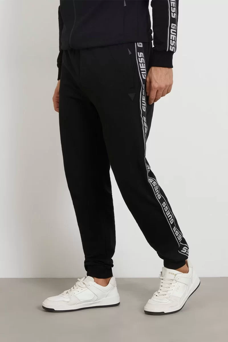 Guess New Arlo Long Pant Erkek Siyah Eşofman Altı Z2YB19K6ZS1-JBLK