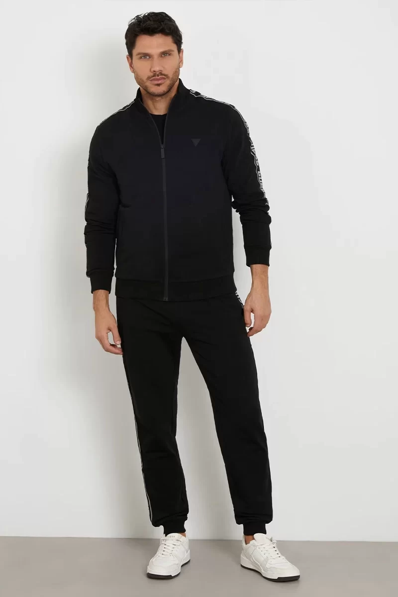 Guess New Arlo Long Pant Erkek Siyah Eşofman Altı Z2YB19K6ZS1-JBLK