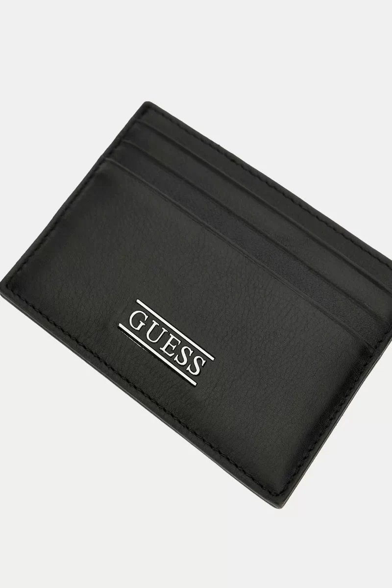 Guess New Boston R Card Case Erkek Siyah Kartlık SMNEBRLEA25-BLA