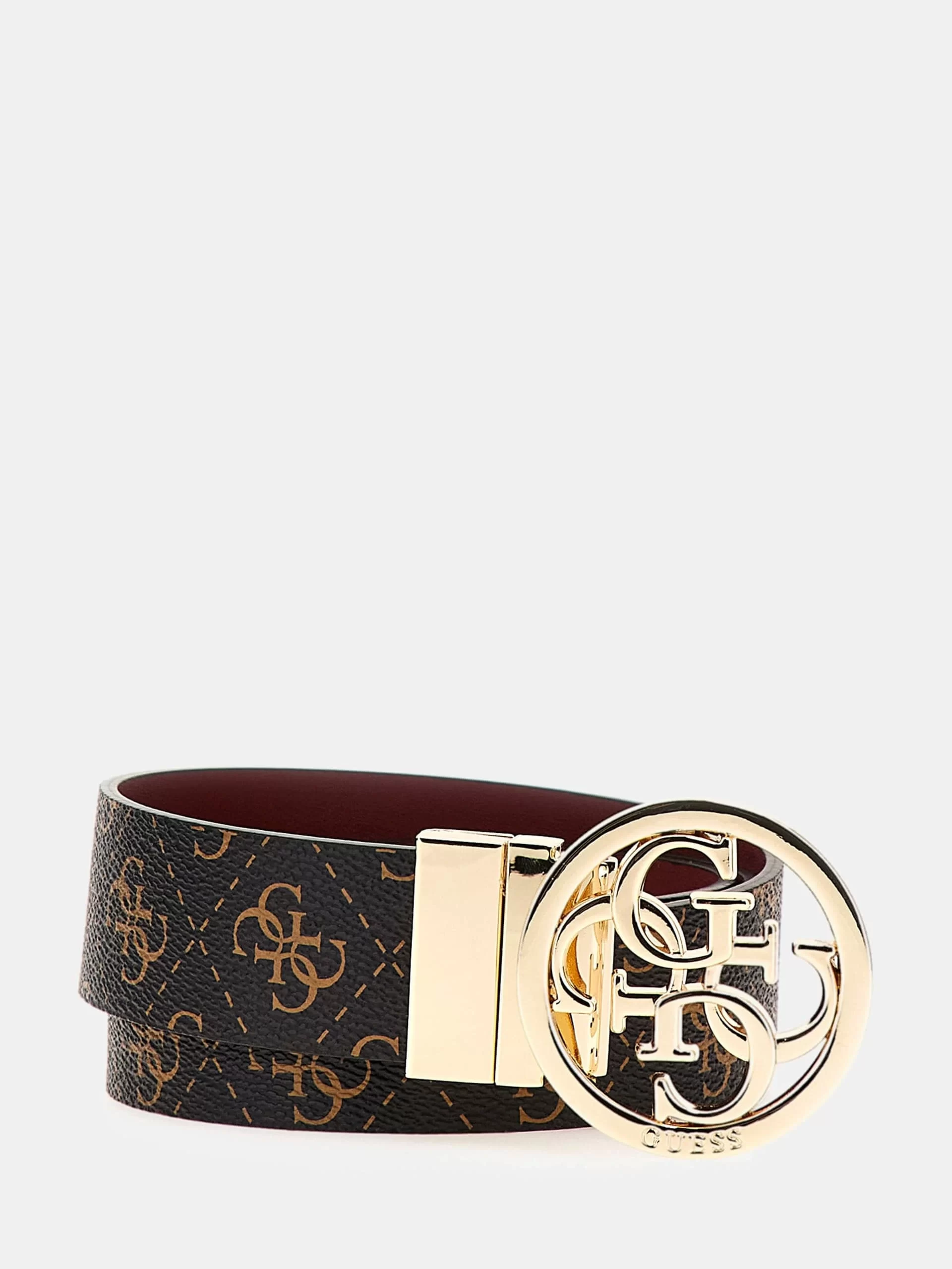 Guess Noelle Adj & Rev Pant Belt H35 Kadın Kahverengi Kemer BW9166P4235-BNL