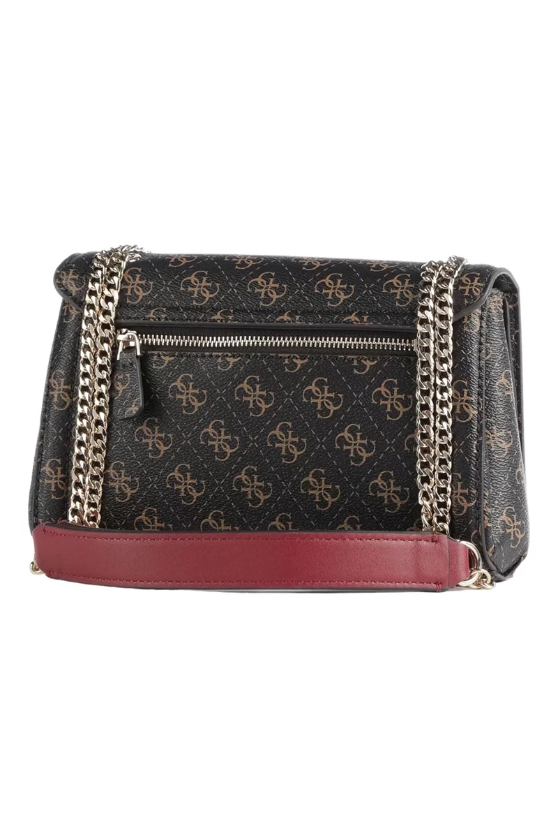 Guess Noelle Convertıble Xbody Flap Kadın Kahverengi Çapraz Çanta HWQL7879210-BRO