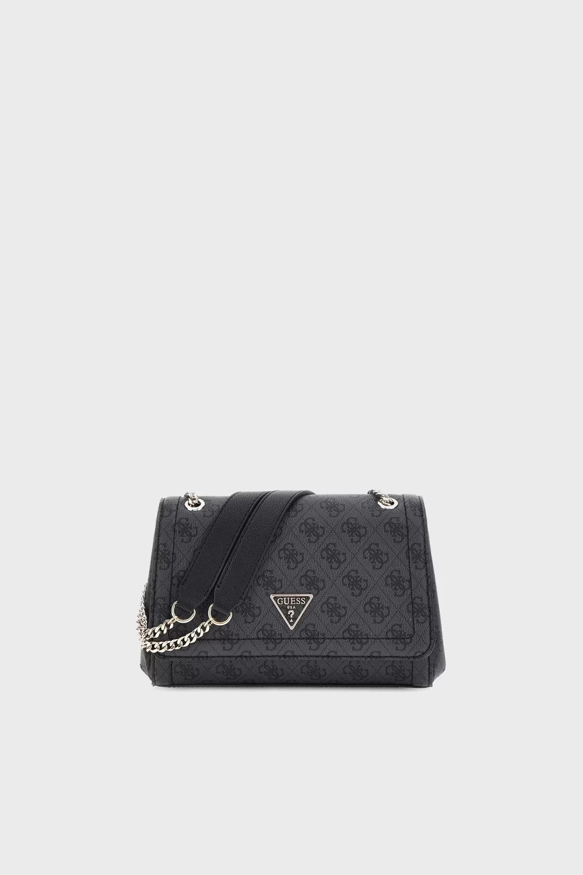 Guess Noelle Convertıble Xbody Flap Kadın Antrasit Çapraz Çanta HWBG7879210-CLO