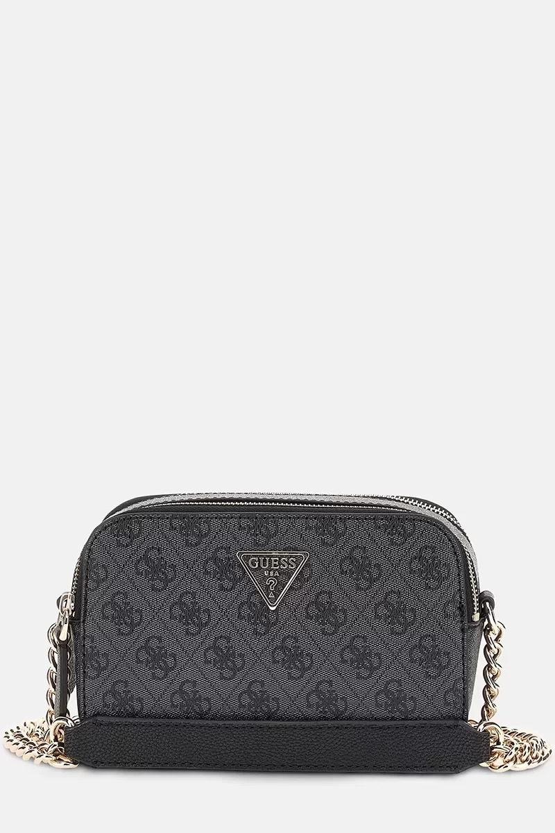 Guess Noelle Crossbody Camera Kadın Antrasit Çapraz Çanta HWBG7879140-CLO
