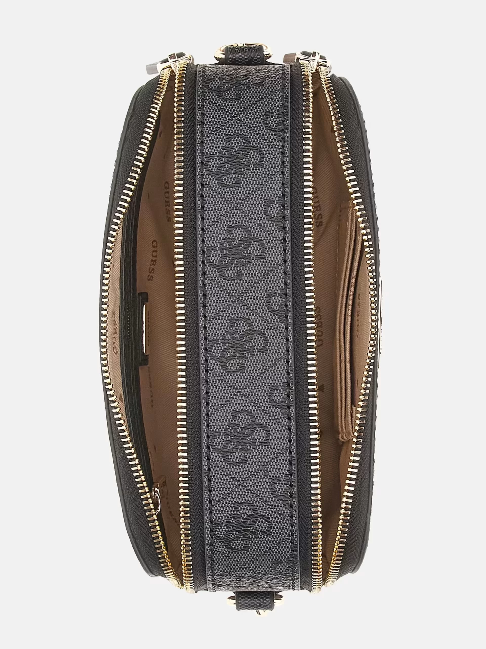 Guess Noelle Crossbody Camera Kadın Antrasit Çapraz Çanta HWBG7879140-CLO