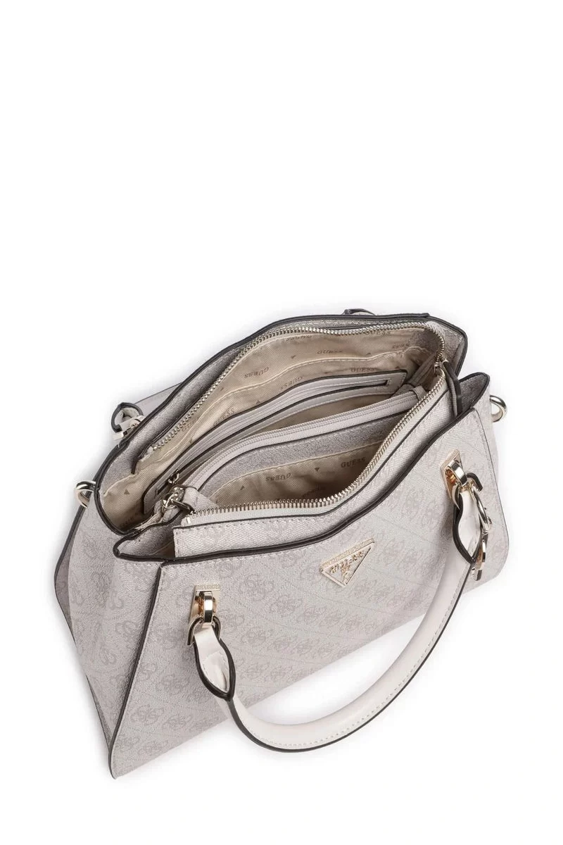 Guess Noelle Luxury Satchel Kadın Fildişi El Çantası HWBD7879070-DVL
