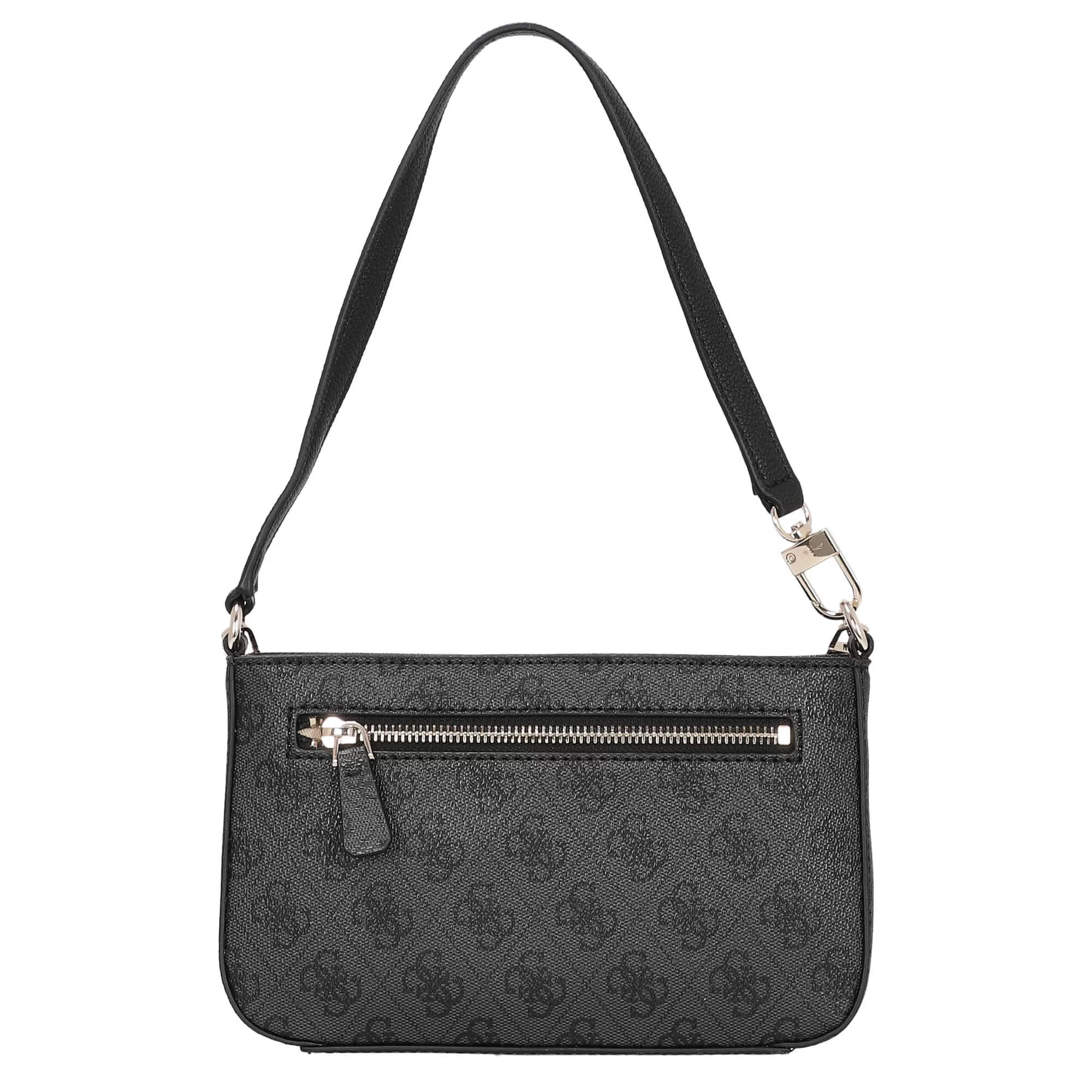 Guess Noelle Mını Top Zıp Shoulder Kadın Antrasit Mini Çanta HWBG7879720-CLO