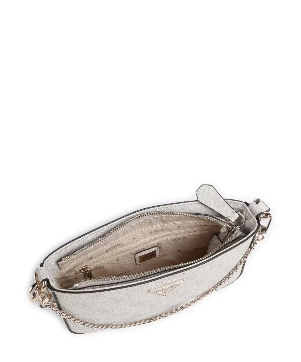 Guess Noelle Mını Top Zıp Shoulder Kadın Mavi Mini Çanta HWBG7879720-BNN