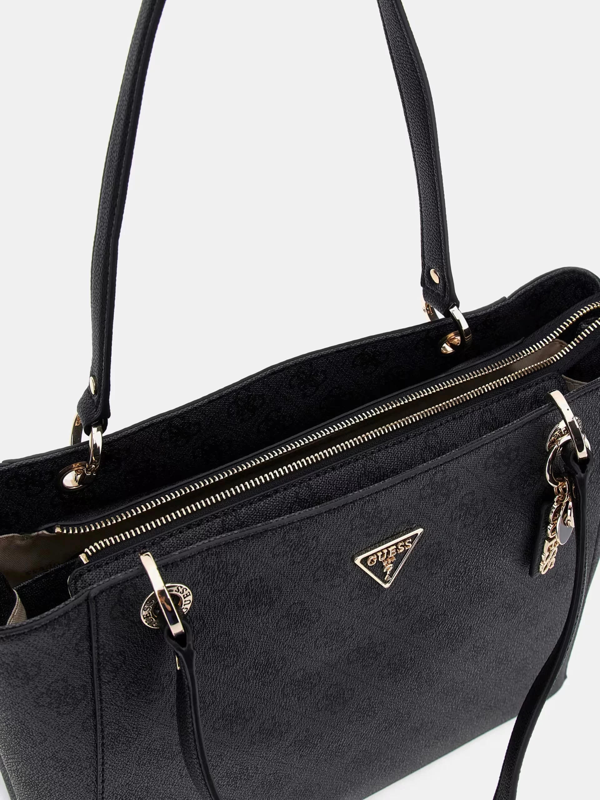 Guess Noelle Tote Kadın Antrasit El Çantası HWBG7879250-CLO