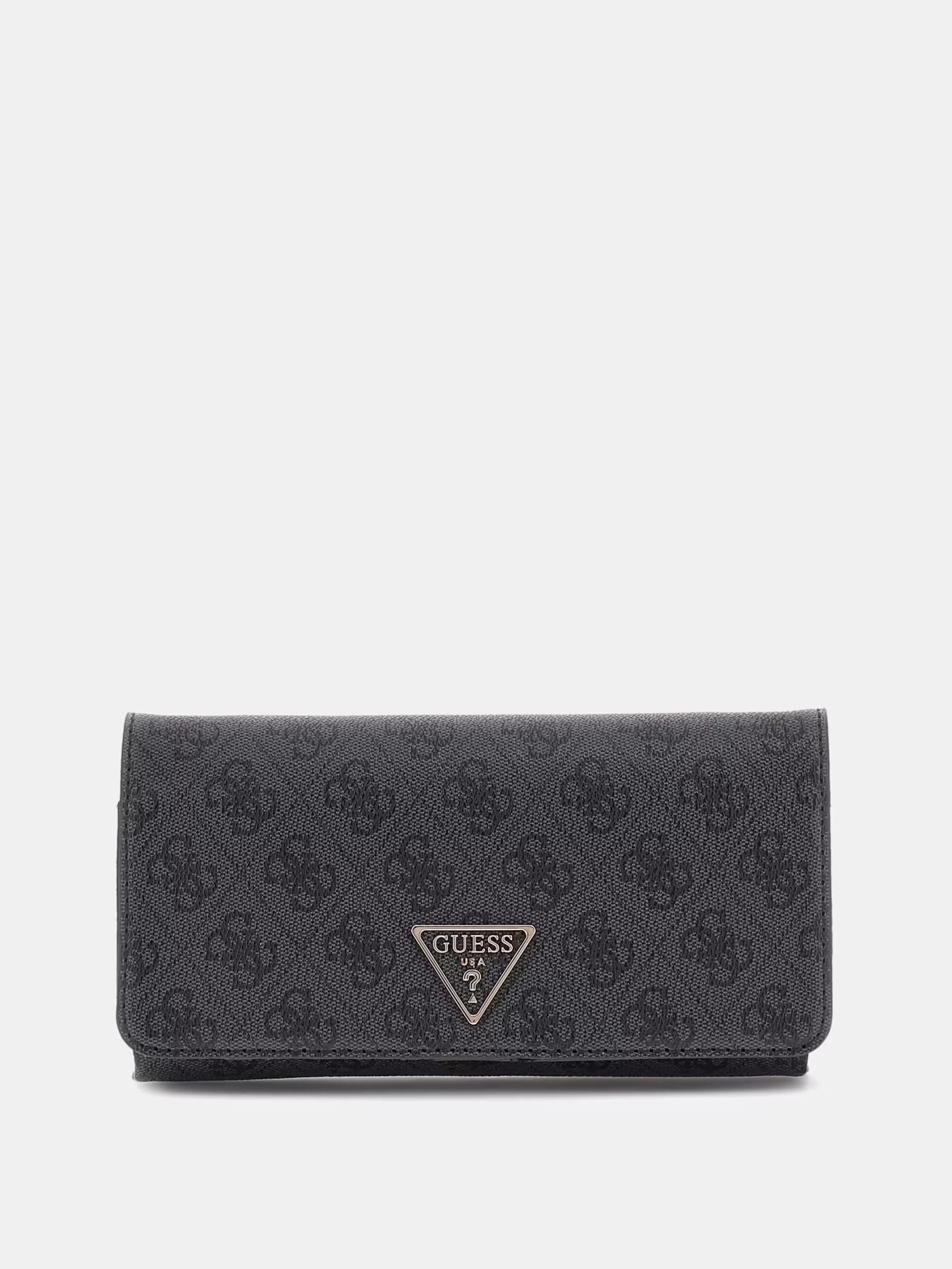 Guess Noelle Xbody Flap Organızer Kadın Antrasit Mini Çanta HWBG7879750-CLO