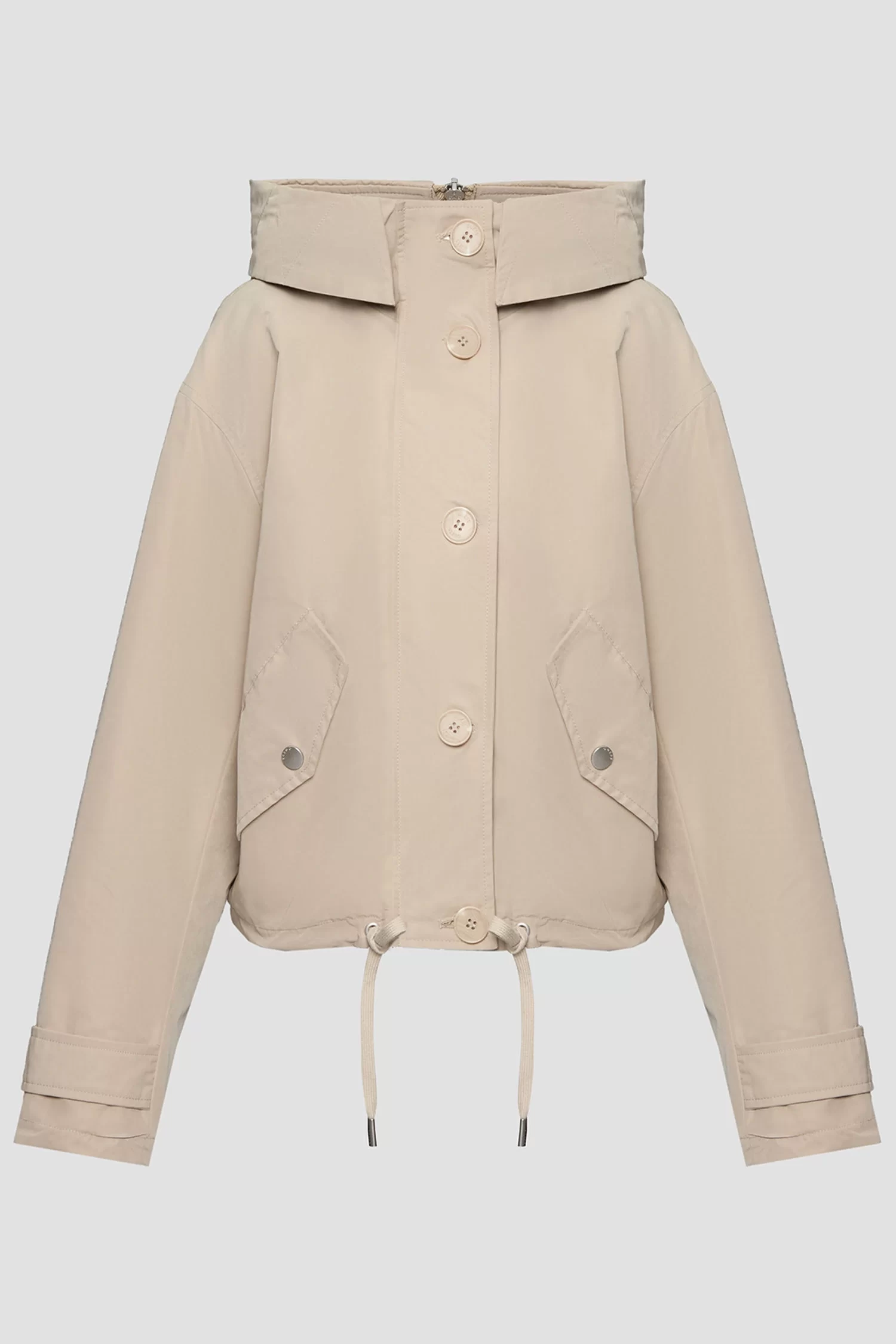 Guess Nora Cropped Parka Kadın Çok Renkli Mont W5RL13WGWD2-F9TF