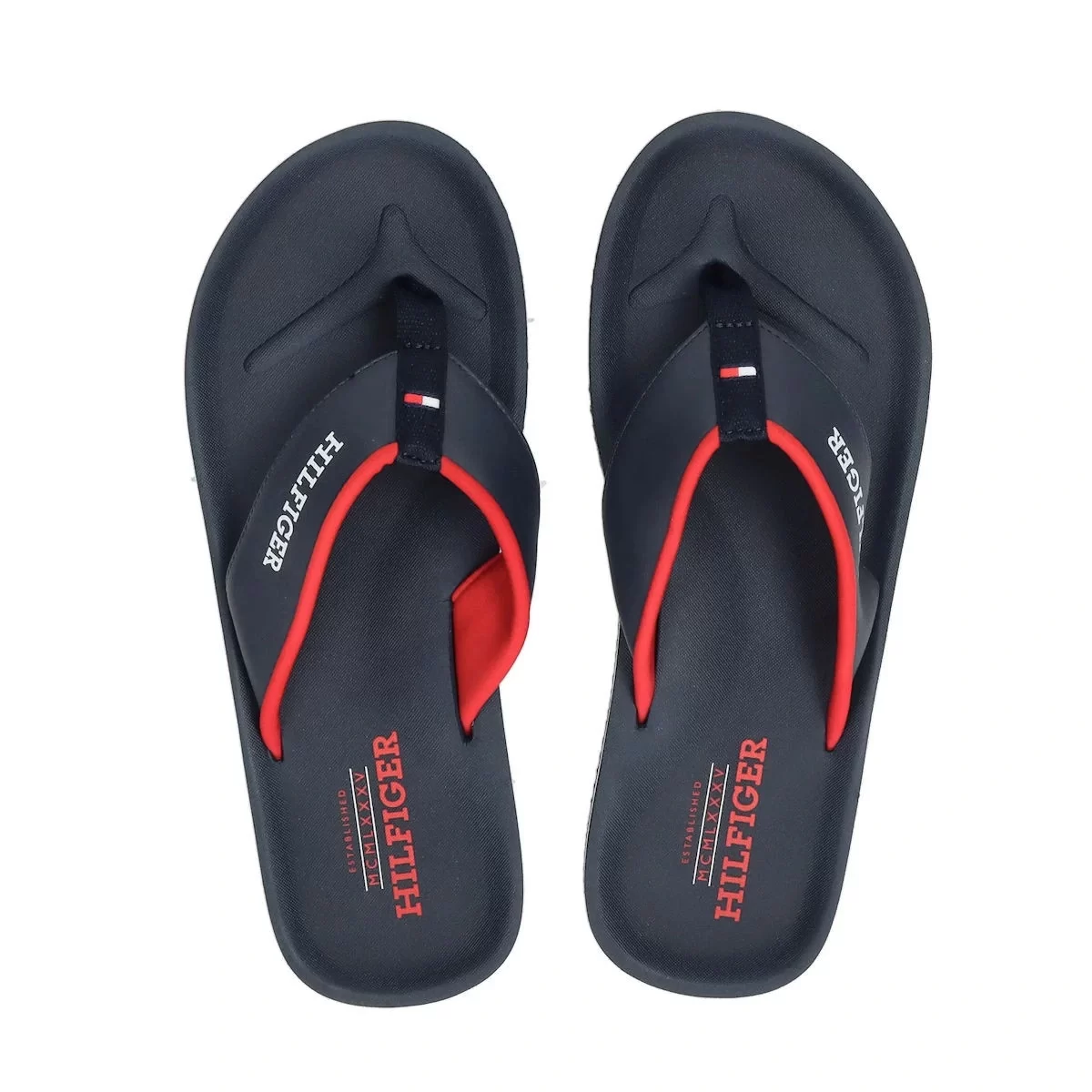 Tommy Hilfiger Erkek Lacivert Comfort Dolgulu Terlik