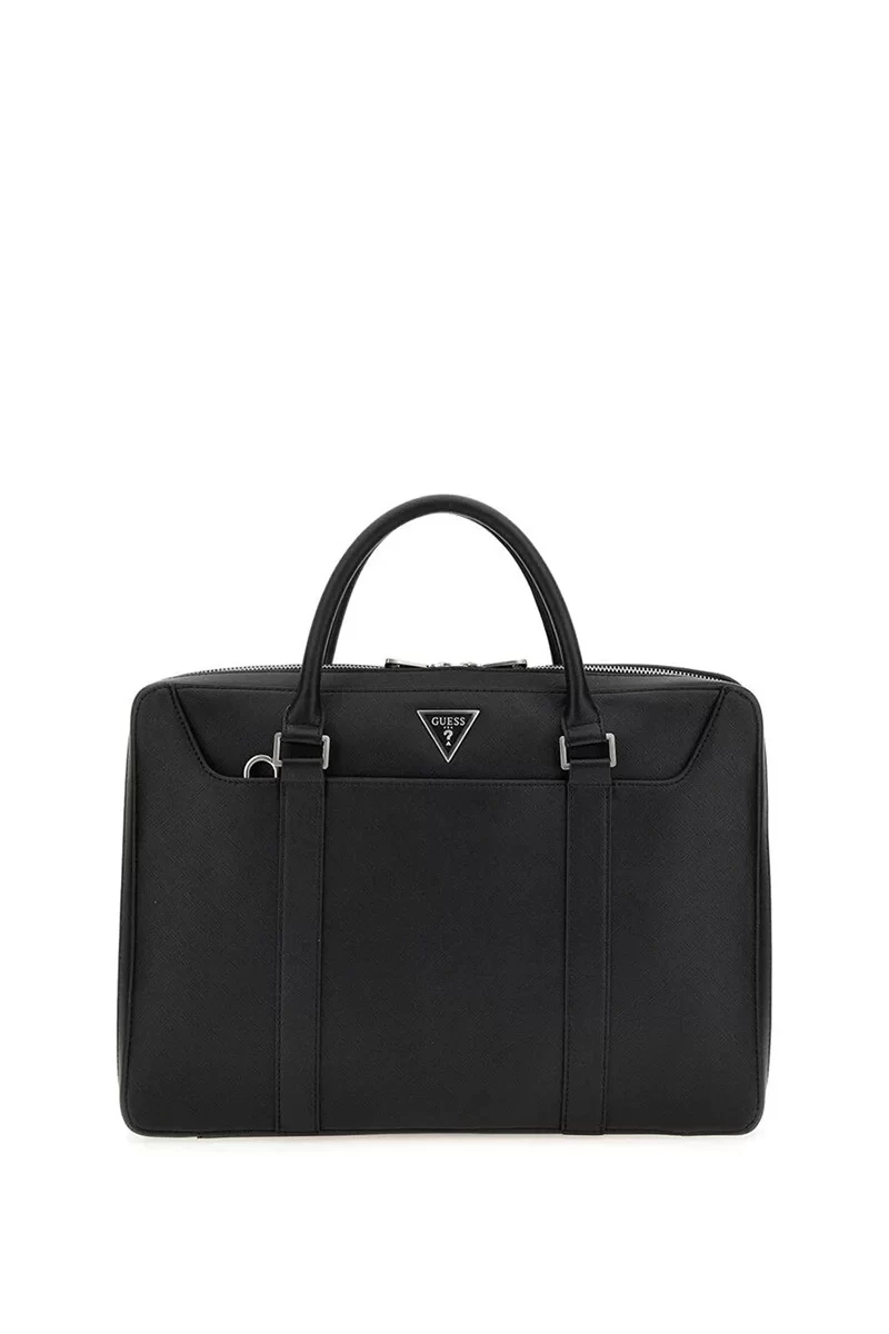 Guess Parma Document Case W Handles Erkek Siyah Laptop Çantası HMECSAP3138-BLA