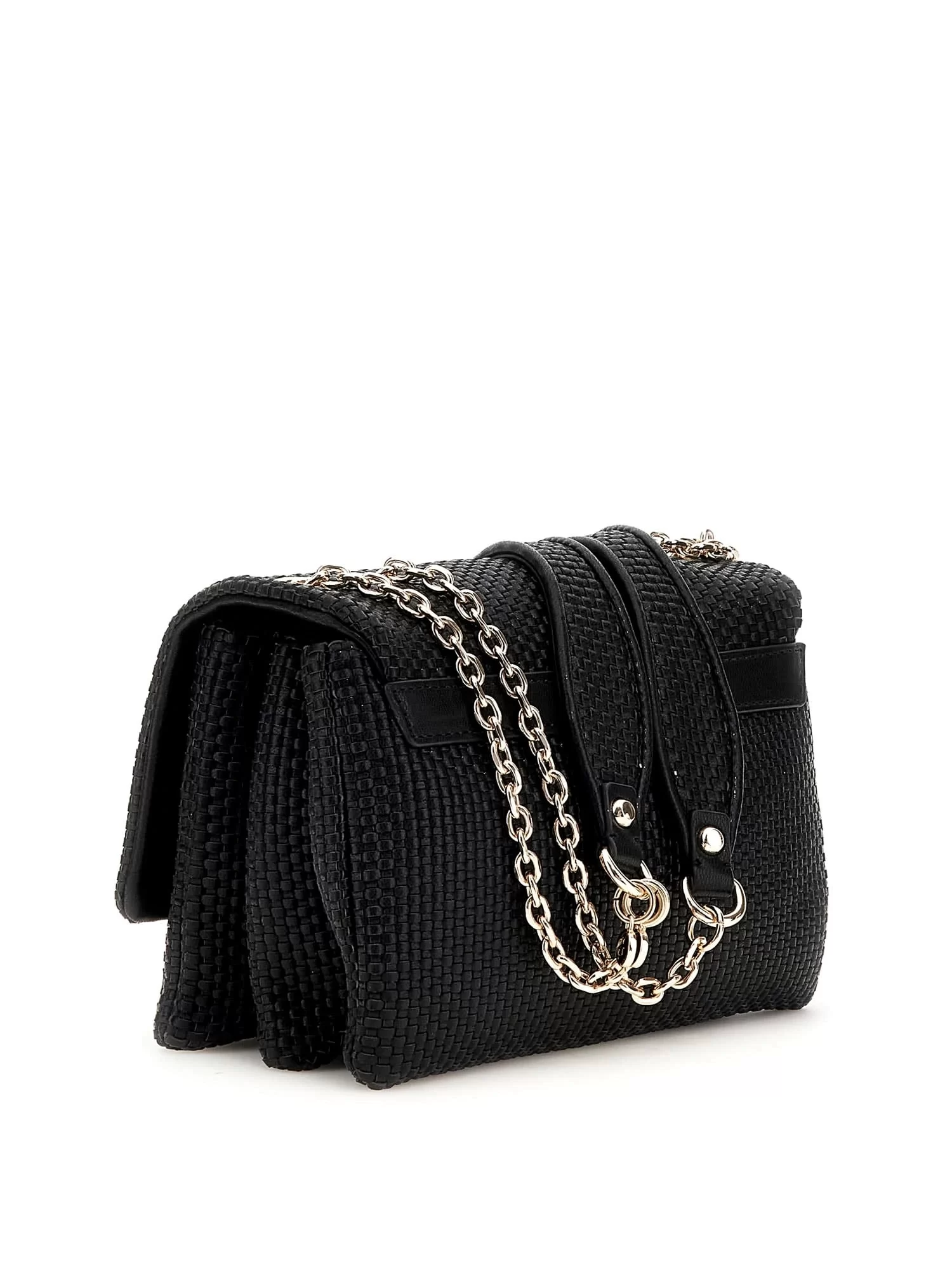 Guess Phaedra Convertıble Xbody Flap Kadın Siyah Çapraz Çanta HWWG9638210-BLA