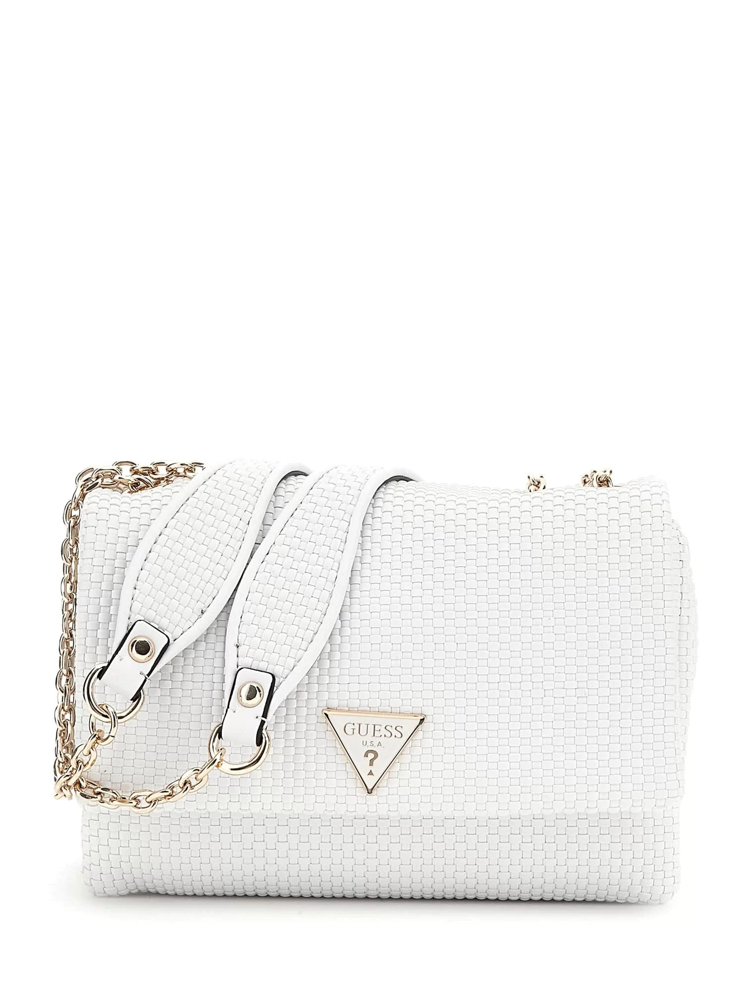 Guess Phaedra Convertıble Xbody Flap Kadın Beyaz Çapraz Çanta HWWG9638210-WHI