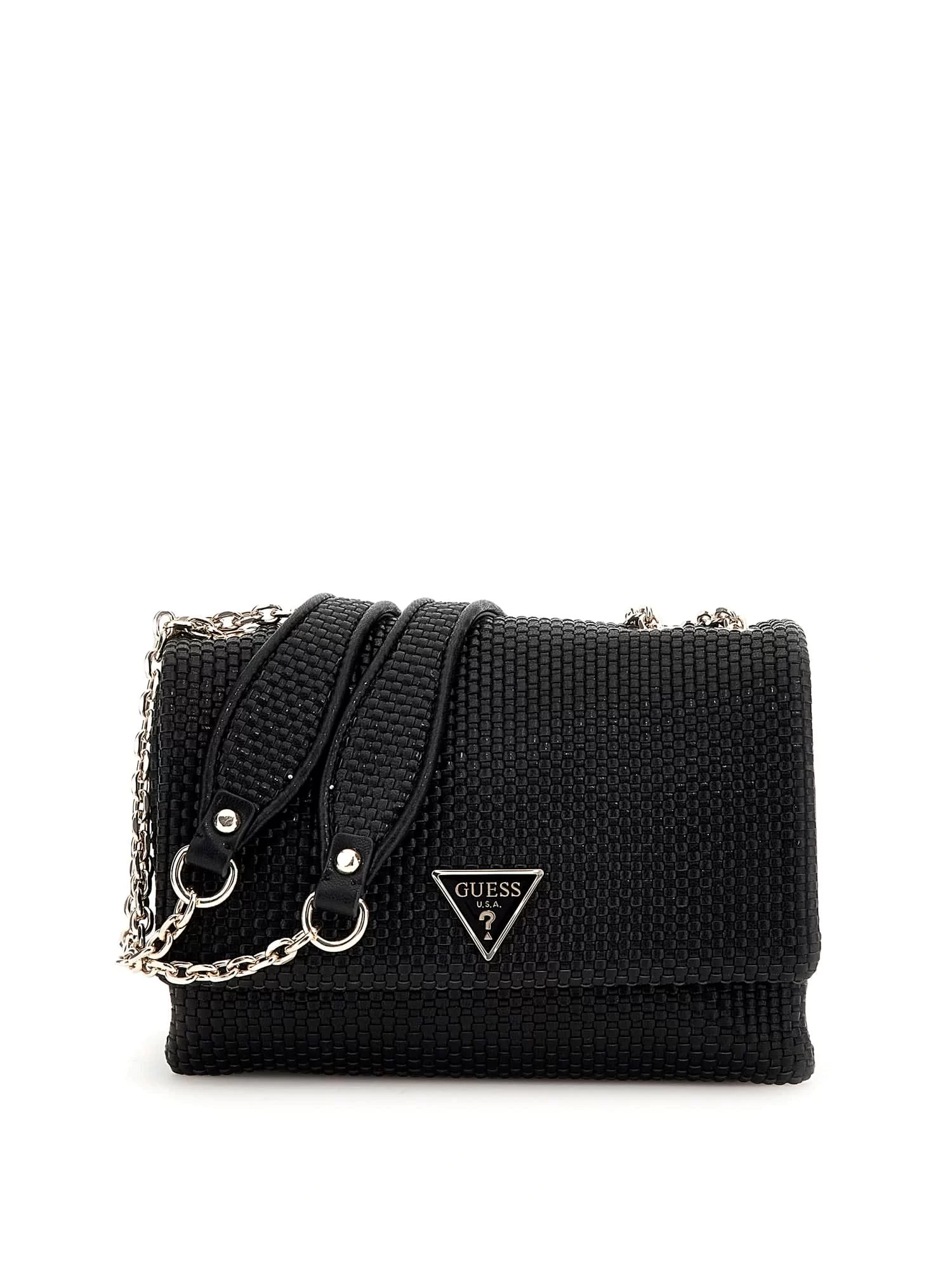Guess Phaedra Convertıble Xbody Flap Kadın Siyah Çapraz Çanta HWWG9638210-BLA
