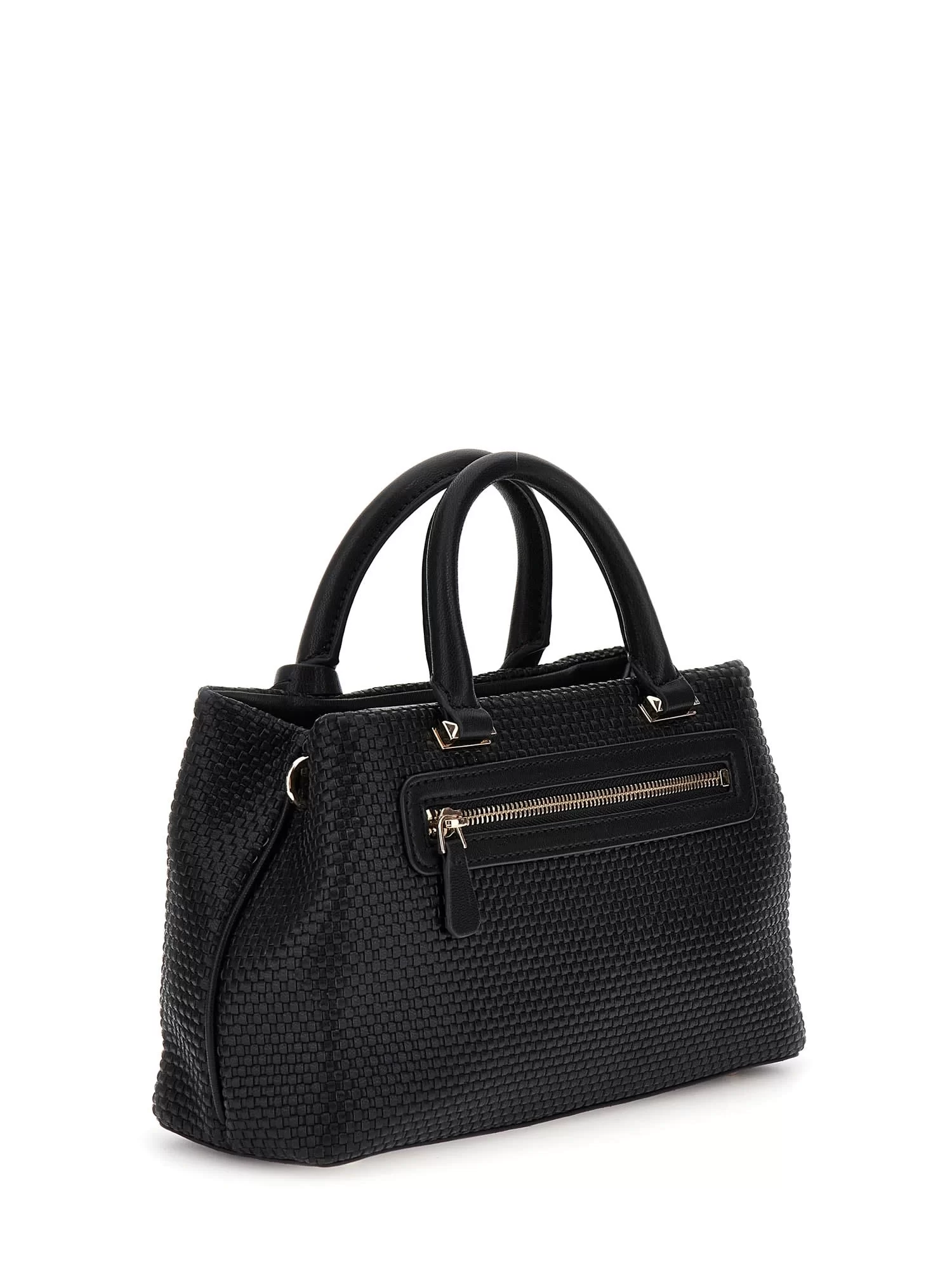 Guess Phaedra Small Satchel Kadın Siyah Çapraz Çanta HWWG9638050-BLA