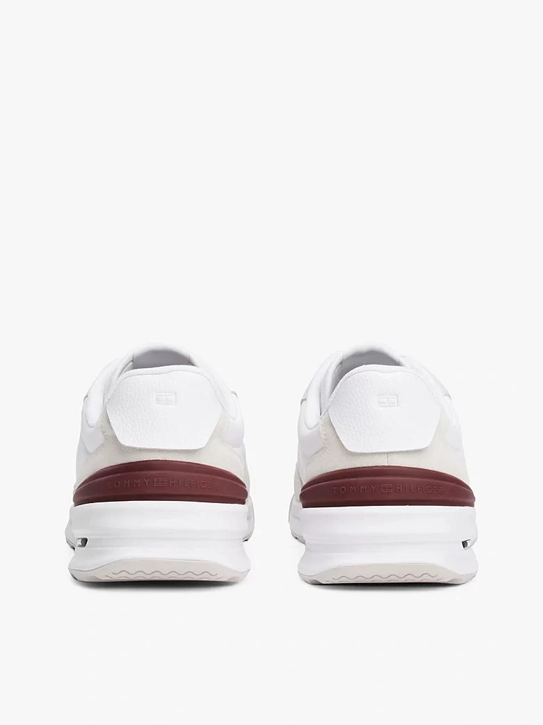 Tommy Hilfiger Erkek Siyah Retro Runner Sneaker