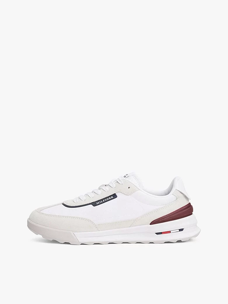 Tommy Hilfiger Erkek Siyah Retro Runner Sneaker