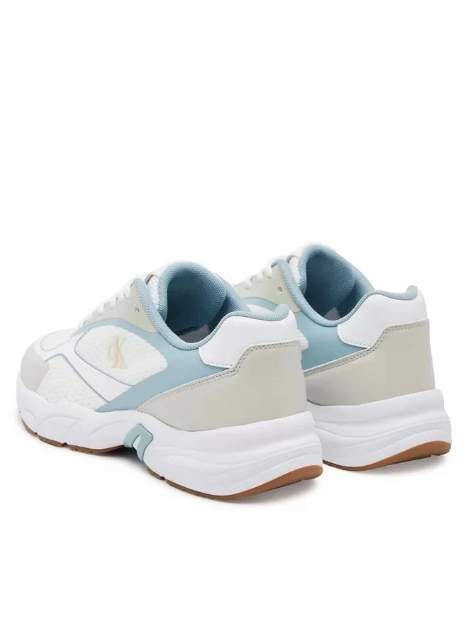 Calvin Klein  Kadın Beyaz  Retro Tenis Örgü Sneaker