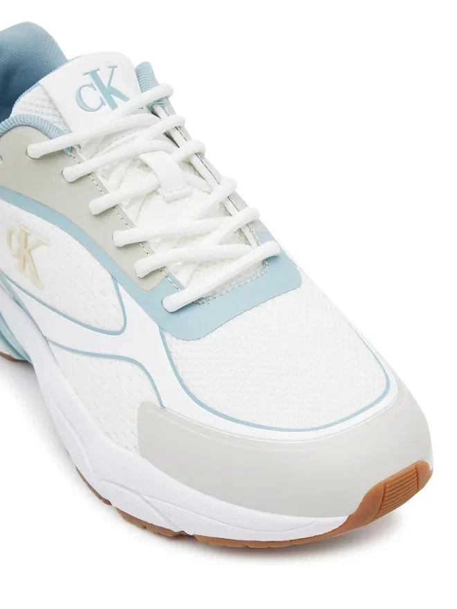 Calvin Klein  Kadın Beyaz  Retro Tenis Örgü Sneaker